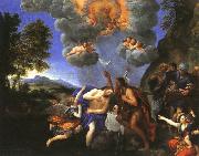 Francesco Albani Albani Baptism of Christ ca 1640 oil painting